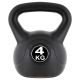 MAXXIVA Kettlebell činka, čierna, 4 kg