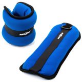 MAXXIVA záťažové manžety 2 x 1 kg, modré