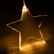 Svetelný záves Hviezdy, 8 LED, teplo biela