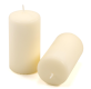 Sada stĺpových sviečok, 11,5 cm, Ø 6 cm, krémové, 6 ks