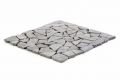 Mramorová mozaika Garth- sivá, obklad 1 ks