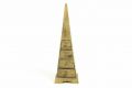 Komoda - skrinka v tvare pyramídy 100 cm hnedá