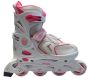 Dievčenské korčule s vymeniteľným podvozkom - veľ. 37 - 40