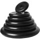 Gorilla Sports činkový set, pogumované kotúče, 30 kg