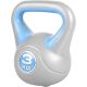 Gorilla Sports Set kettlebell činiek, plast, 113 kg