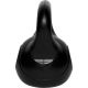 Gorilla Sports Kettlebell činka, plast, čierna, 12 kg