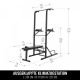 Gorilla Sports Lavica multistation, 138 x 74 x 222 cm