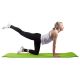 Gorilla Sports Podložka na jogu, 190 x 60 cm, svetlo zelená