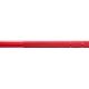 Gorilla Sports Činková tyč, červená, 220 cm, 50/51 mm