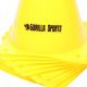 Gorilla Sports Kužele 17 cm, 10 ks, žlté