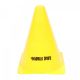 Gorilla Sports Kužele 17 cm, 10 ks, žlté
