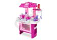 Detská kuchynka G21 s príslušenstvom ružová
