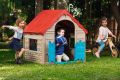 Keter záhradný detský domček - plastový, zeleno-červený