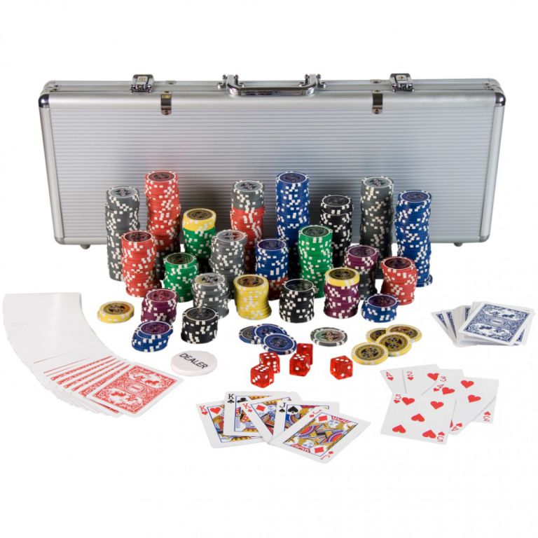OEM M01212 Poker Set - 500 laserových žetónov Ultimate