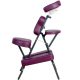 Masážne stoličky MOVIT skladacie vínová 8,5 kg