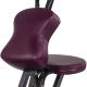 Masážne stoličky MOVIT skladacie vínová 8,5 kg