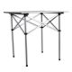Záhradný hliníkový skladací stôl 70 x 70 cm