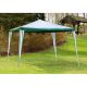 Záhradný párty stan - Zelený 3 x 3 m + 4 bočnice