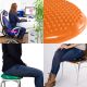 Balančný vankúš na sedenie MOVIT 37 cm, oranžový