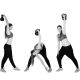 Kettlebell činka 16 kg MOVIT s vinylovým povrchom