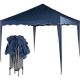 Záhradný párty stan nožnicový 3x3 m - modrý