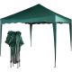 Záhradný párty stan nožnicový 3x3 m - zelený