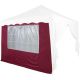 Náhradná bočná stena ku stanu s oknom - červená
