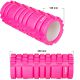 Posilňovací masážny valec - FITNESS ROLLER MOVIT ružová