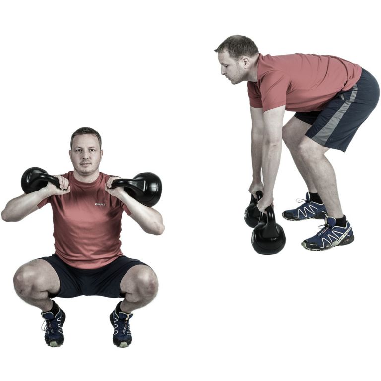 Obrázok Kettlebell činka 12 kg MOVIT