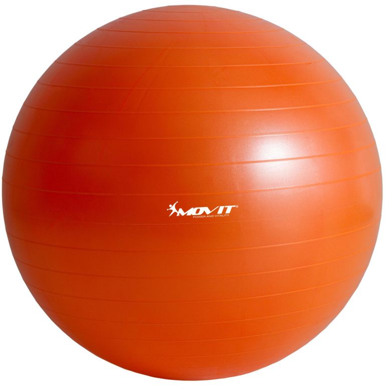 Obrázok MOVIT 54115 Gymnastický míč s pumpou - 75 cm - oranžová