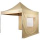 Záhradný párty stan Stilista nožnicový 3 x 3 m + 2 bočnice - champagne