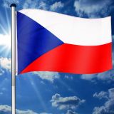 Vlajkový stožiar vrátane vlajky Česká republika - 650 cm
