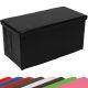 Skladacia lavica s úložným priestorom – čierna