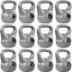 Kettlebell činka sivá - 2 kg