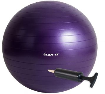 Gymnastická lopta MOVIT - fialová, 65 cm