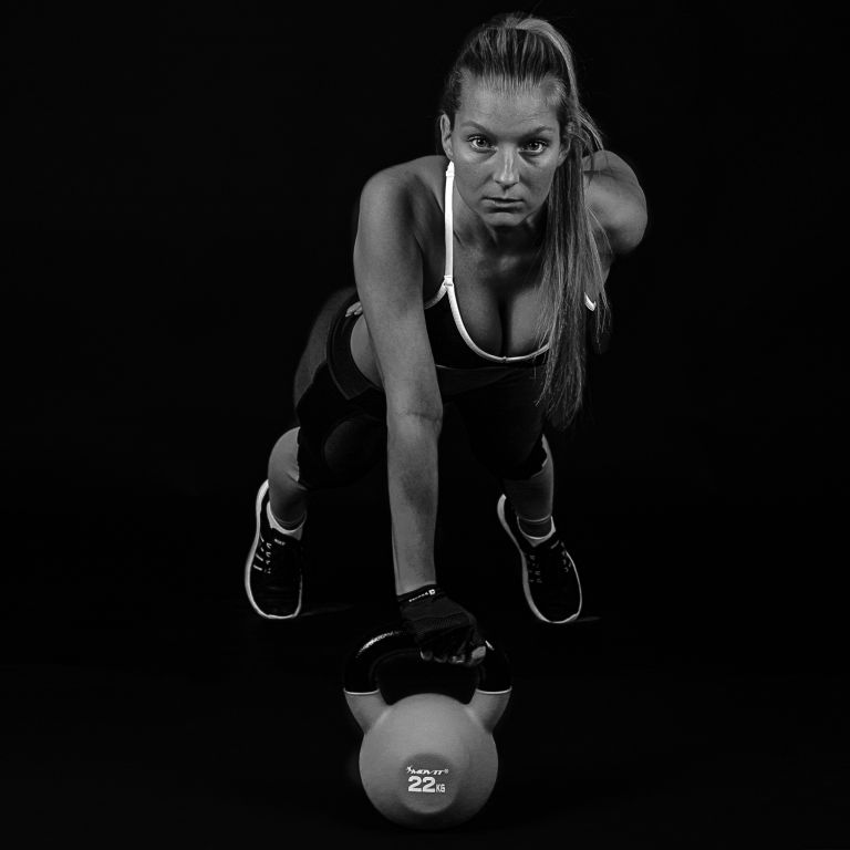 Obrázok KETTLEBELL ČINKA MOVIT® - 18 kg