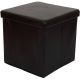 Taburet s úložným priestorom, hnedý