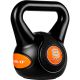 MOVIT Kettlebell činka - 8 kg, čierna/oranžová