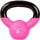MOVIT Sada 4 kettlebell činiek, liatina a vinyl, 26 kg