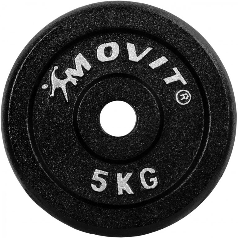 Obrázok MOVIT sada 4 kusov závažia - 1,25 kg, liatina