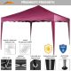 INSTENT záhradný párty stan - 3 x 3 m, vínová