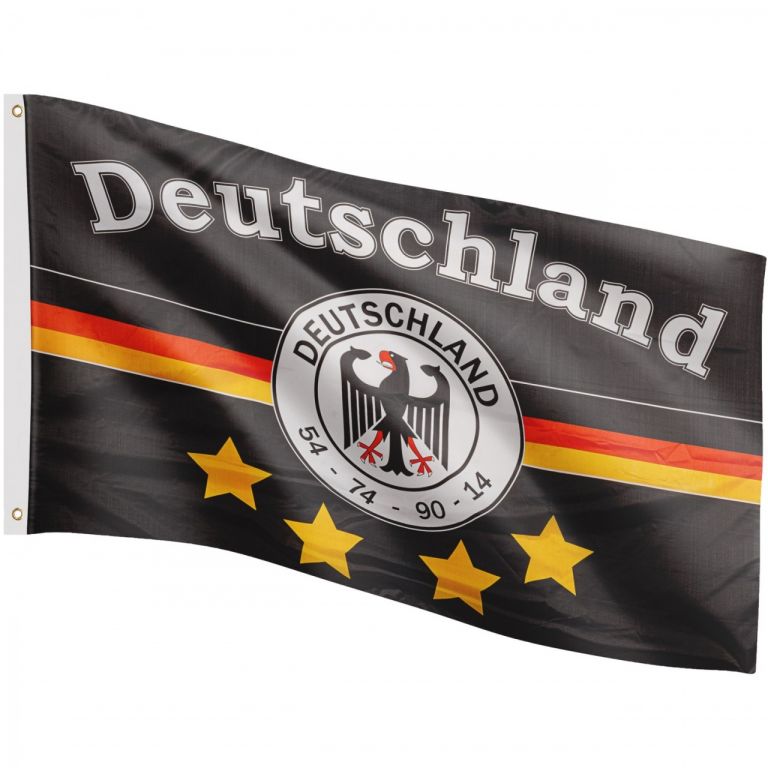 FLAGMASTER futbalová vlajka Nemecko 120 x 80 cm