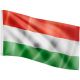 FLAGMASTER Vlajka Maďarsko, 120 x 80 cm