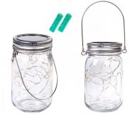 VOLTRONIC sada solárnych pohárov 20 LED, 2 ks