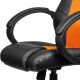 Otočná kancelárska stolička GS Series oranžová