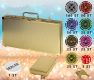 GamesPlanet Poker set Gold Edition, 300 ks žetónov 1 - 1000
