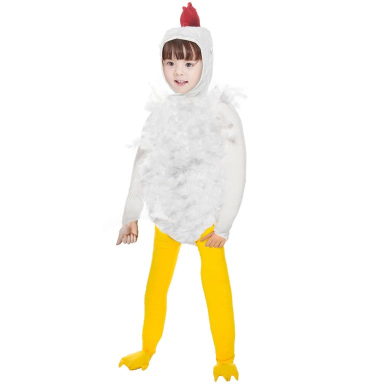 Detský kostým kurčaťa - veľkosť S
