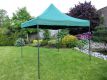 Záhradný párty stan DELUXE nožnicový + bočné steny - 3 x 3 m zelená