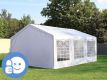 Záhradný párty stan STANDARD 4 x 6 m – biela