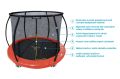 MARIMEX Trampolína Premium in-ground so sieťou, 305 cm